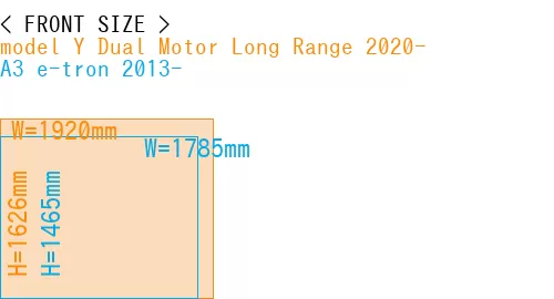 #model Y Dual Motor Long Range 2020- + A3 e-tron 2013-